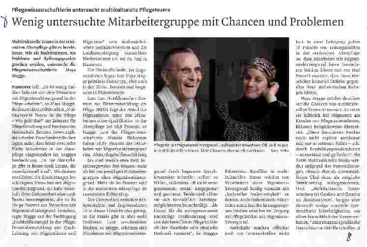 Vorschauseite 1: Wenig untersuchte Mitarbeitergruppe mit Chancen und Problemen