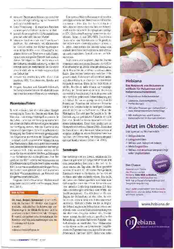 Vorschauseite 2: Warum zu kleine Babys oft klein bleiben