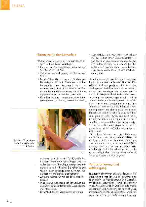 Vorschauseite 3: Warum ich Praxisanleiterin bin