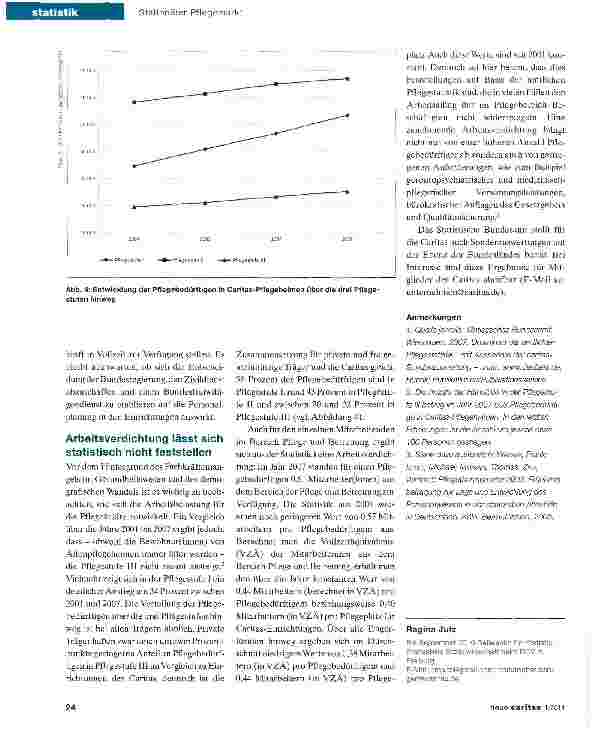 Vorschauseite 4: Marktanteil der Caritas an Pflegeheimen ist konstant