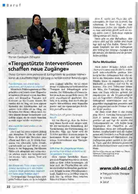 Vorschauseite 3: Respektvoller Umgang hinter Gittern