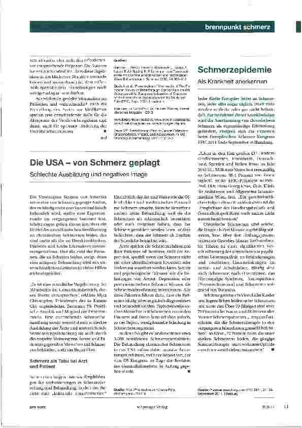 Vorschauseite 2: Durchbruchschmerz schnell und kurz wirksam begegnen Deutlicher Informationsund Aufklärungsbedarf bezüglich neuer Verabreichungsformen
