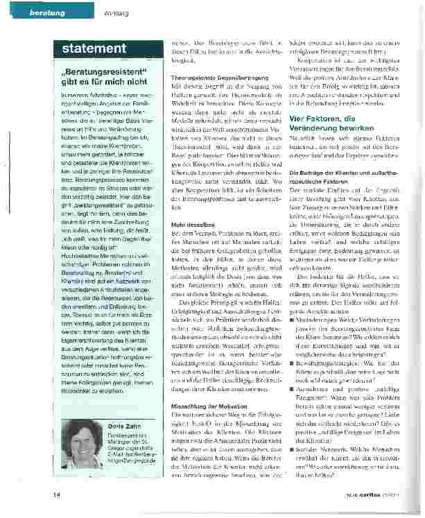 Vorschauseite 2: Beratungsresistent?!
