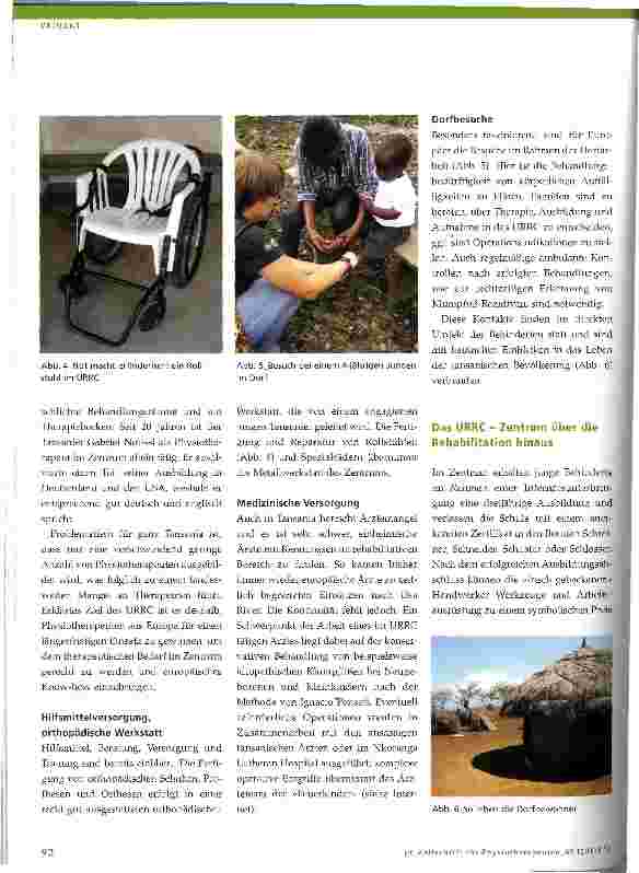 Vorschauseite 3: Rehabilitation in Ostafrika