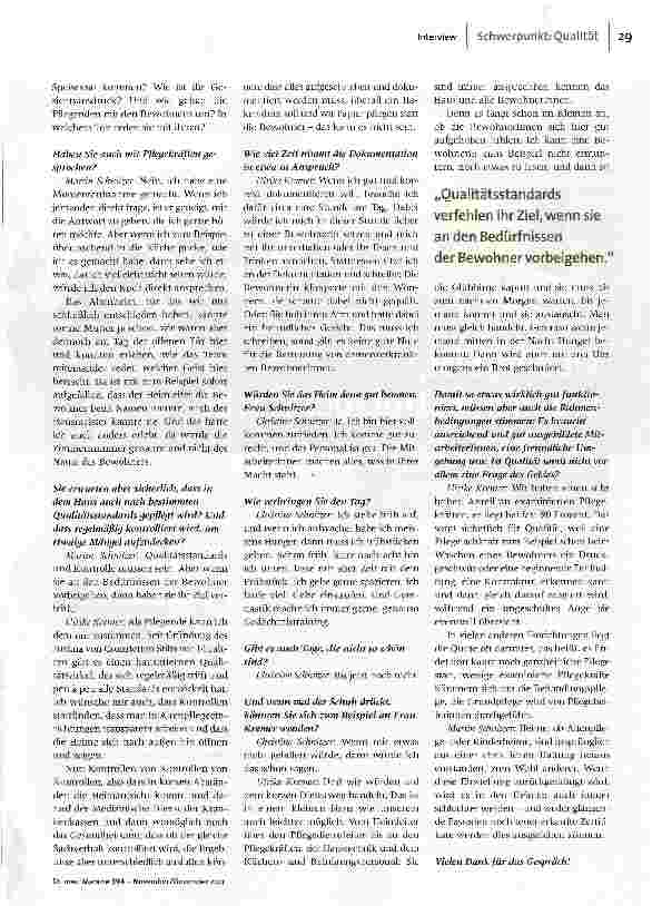 Vorschauseite 2: Momentaufnahmen