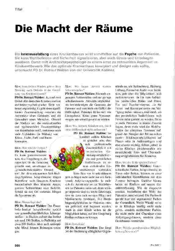 Vorschauseite 1: Die Macht der Räume