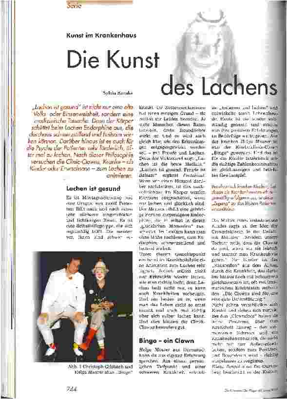 Vorschauseite 1: Die Kunst des Lachens