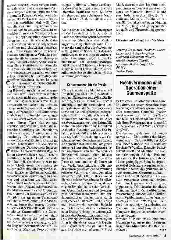Vorschauseite 2: Verdauung und Resorption im Alter