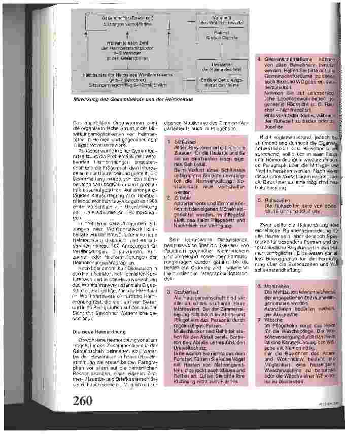 Vorschauseite 3: Anregungen zur Heimordnung