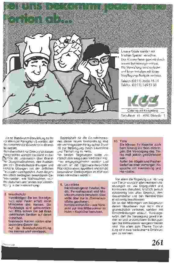 Vorschauseite 4: Anregungen zur Heimordnung