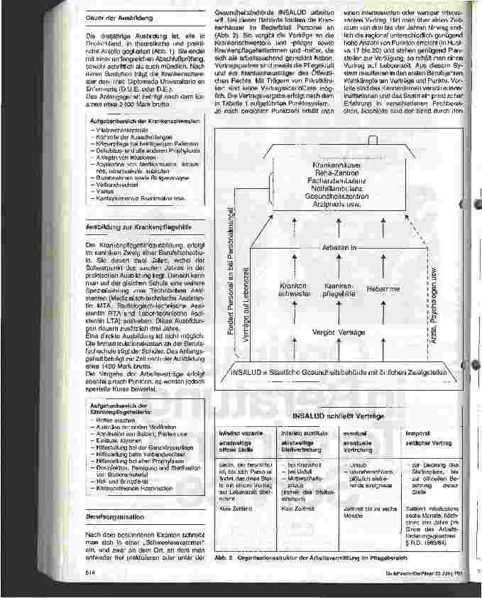 Vorschauseite 2: Krankenpflege in Spanien Ausbildung und Organisation