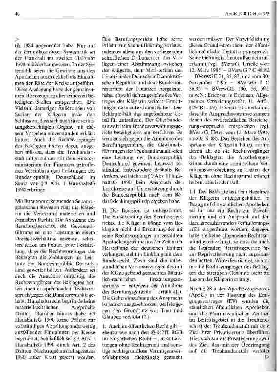 Vorschauseite 3: Landkreise dürfen Apothekengelder behalten