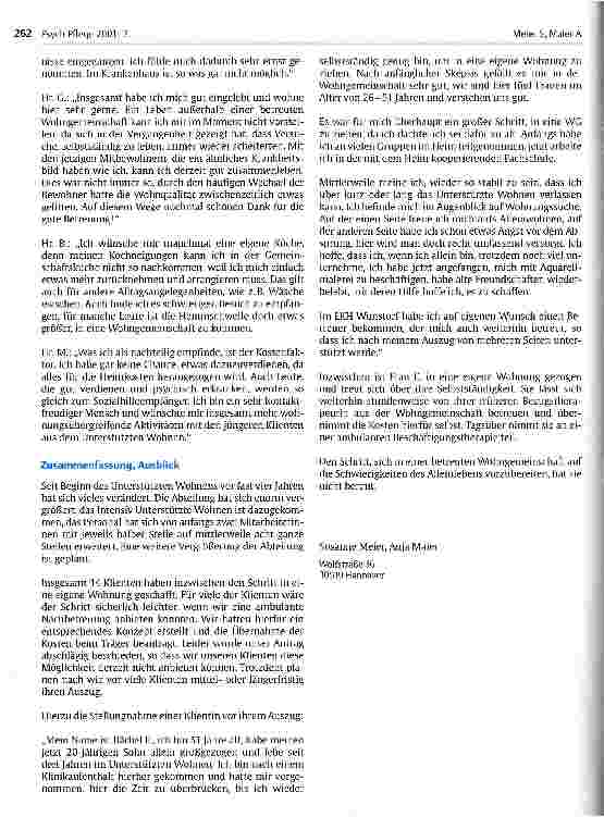 Vorschauseite 5: Das Unterstützte Wohnen - selbständig, aber nicht allein