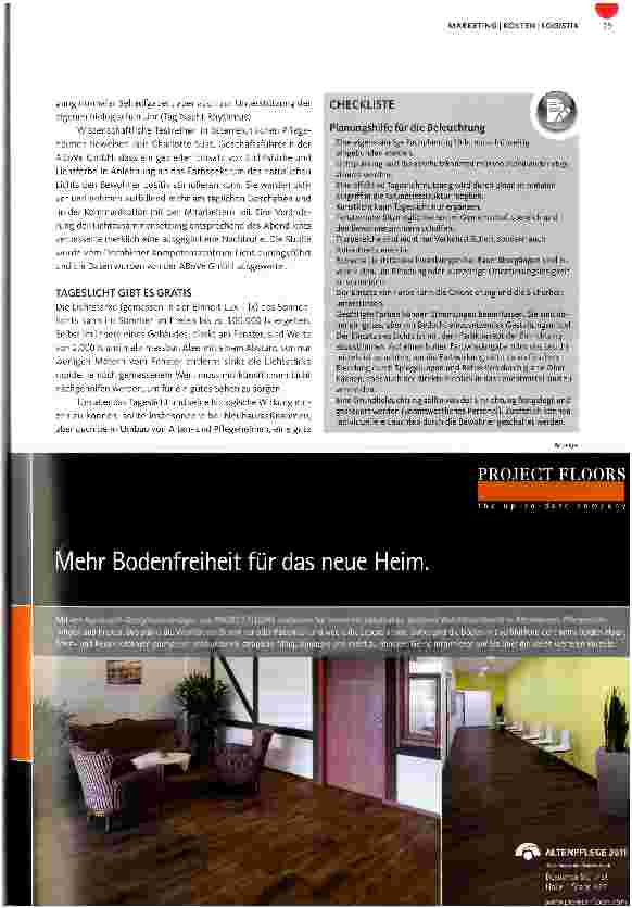 Vorschauseite 2: Licht aktiviert und gibt Bewohnern Sicherheit