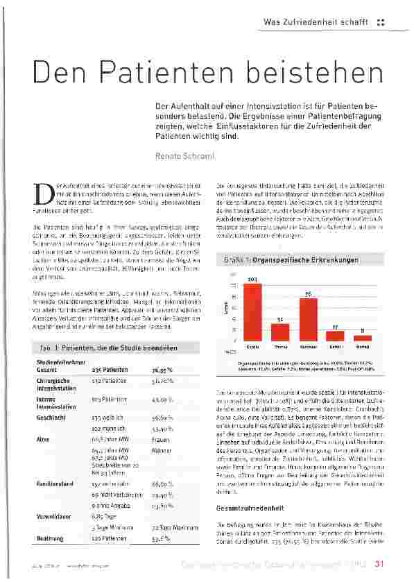 Vorschauseite 1: Den Patienten beistehen
