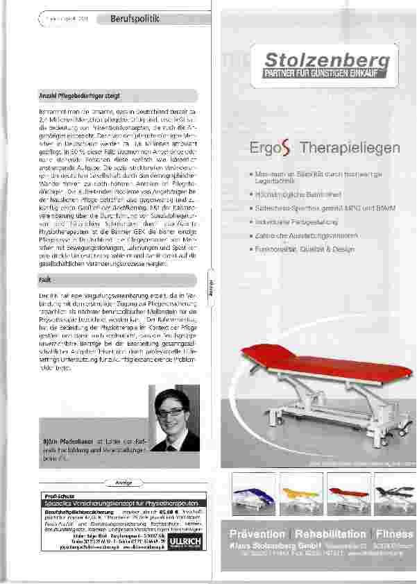 Vorschauseite 3: „Bobath für pflegende Angehörige - ein Meilenstein in der Physiotherapie
