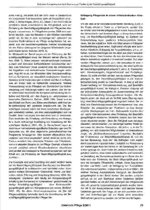 Vorschauseite 2: Kompetenzorientierte Beratung zur Förderung der Beschäftigungsfähigkeit