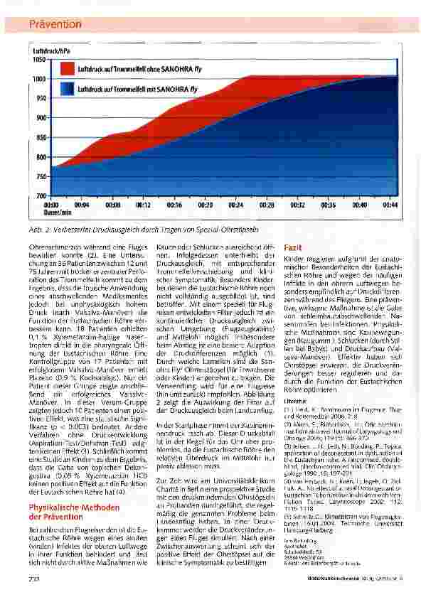 Vorschauseite 3: Barotraumen des Mittelohres bei Kindern