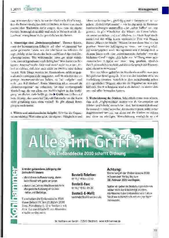 Vorschauseite 5: Management by Take-off
