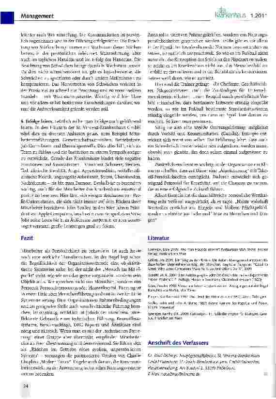 Vorschauseite 6: Management by Take-off
