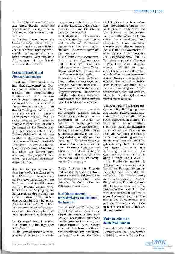 Vorschauseite 2: Herausforderung demografischer WandelSchritt für Schritt zum Age-Management