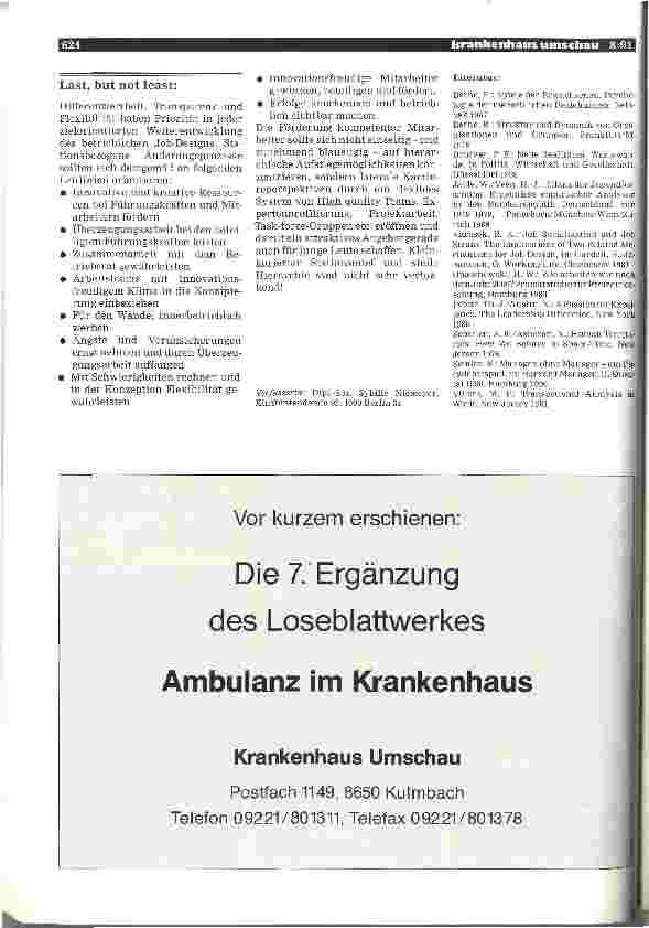Vorschauseite 5: Wenn die Motivation im Stationsmief zu ersticken droht. .. Denkanstöße zum Job-Design im Stationsbereich