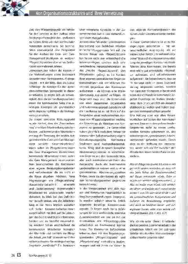 Vorschauseite 4: Von Organisationsstrukturen und ihrer Vernetzung zu einer vernetzten Kultur