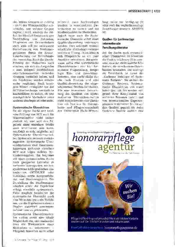 Vorschauseite 2: Forschungsergebnisse für die Praxis finden