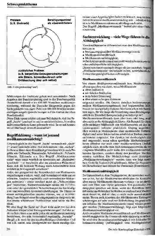 Vorschauseite 3: Wenn Heilmittel zu Suchtmitteln werden Gebrauch, Mißbrauch und Abhängigkeit von Medikamenten