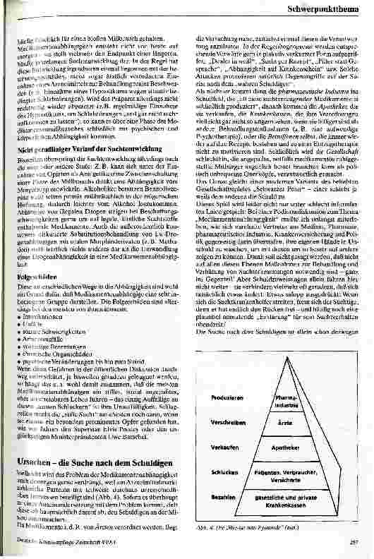 Vorschauseite 4: Wenn Heilmittel zu Suchtmitteln werden Gebrauch, Mißbrauch und Abhängigkeit von Medikamenten