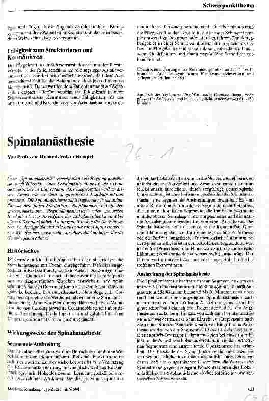 Vorschauseite 3: Die Qualifikation einer Krankenpflegekraft in der Schmerzambulanz