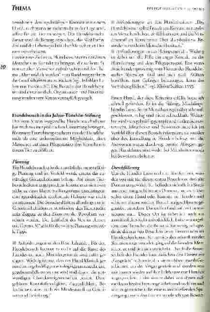 Vorschauseite 6: Tierische Hausgenossen Individuelle Wunschvorstellung oder Normalität in Altenund Pflegeheimen?