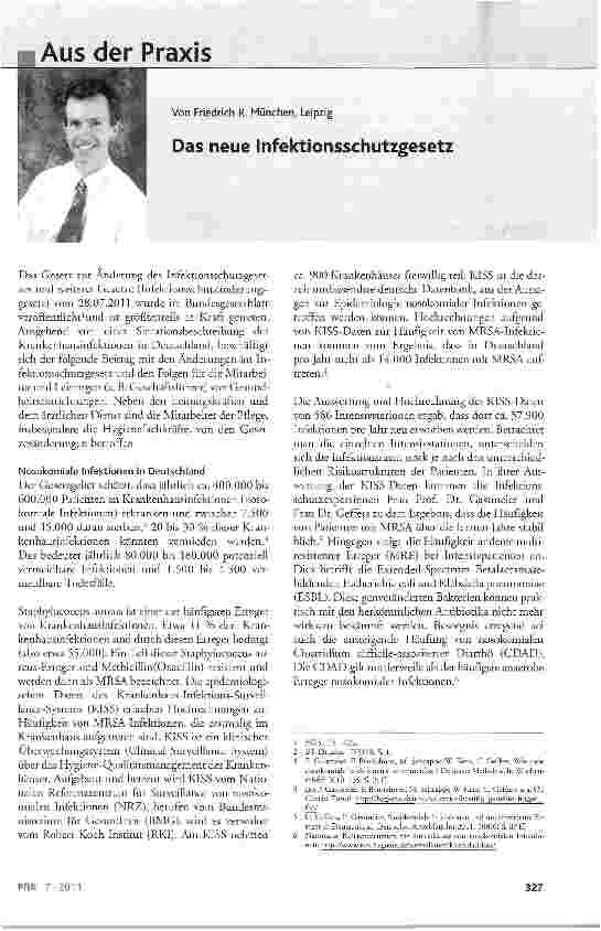 Vorschauseite 1: Das neue Infektionsschutzgesetz