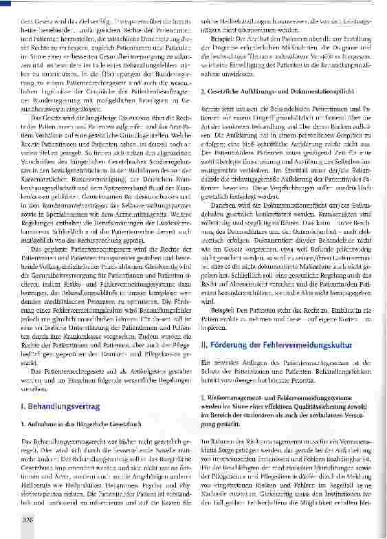 Vorschauseite 2: Patientenrechte in Deutschland