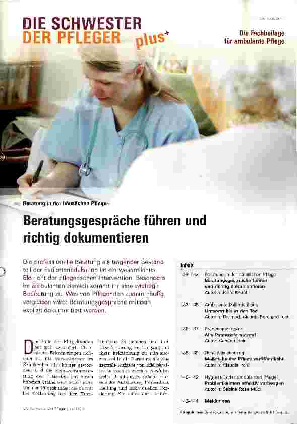 Vorschauseite 1: Beratungsgespräche führen und richtig dokumentieren