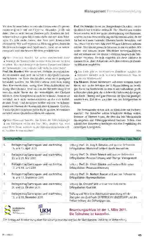 Vorschauseite 2: Expertise in Leadership