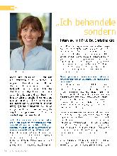 Vorschauseite 1: "Ich behandele niemals eine Krankheit, sondern immer einen Menschen."