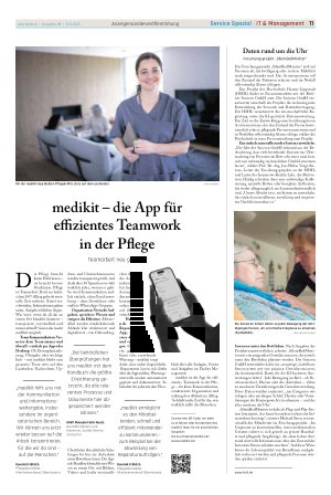 Vorschauseite 1: medikit – die App für effizientes Teamwork in der Pflege