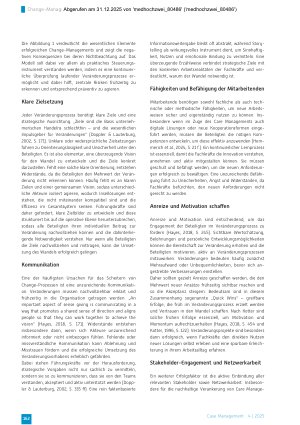 Vorschauseite 2: Change-Management als Schlüssel zur nachhaltigen Implementierung von Care Management