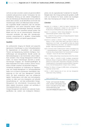 Vorschauseite 4: Change-Management als Schlüssel zur nachhaltigen Implementierung von Care Management