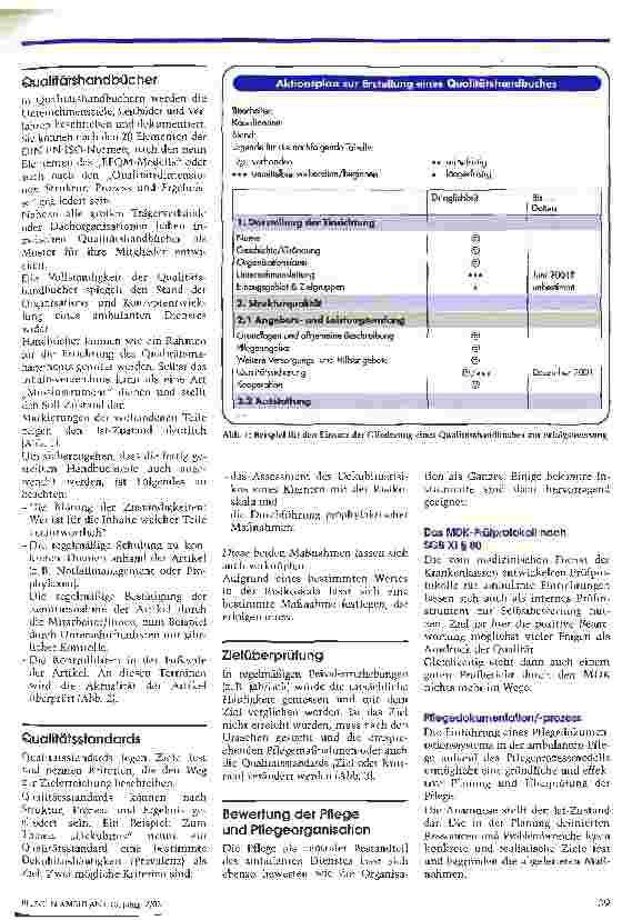 Vorschauseite 2: Qualitätsmessung in ambulanten Pflegediensten Teil 2: Die Organisation als Grundlage der Qualitätsmessung