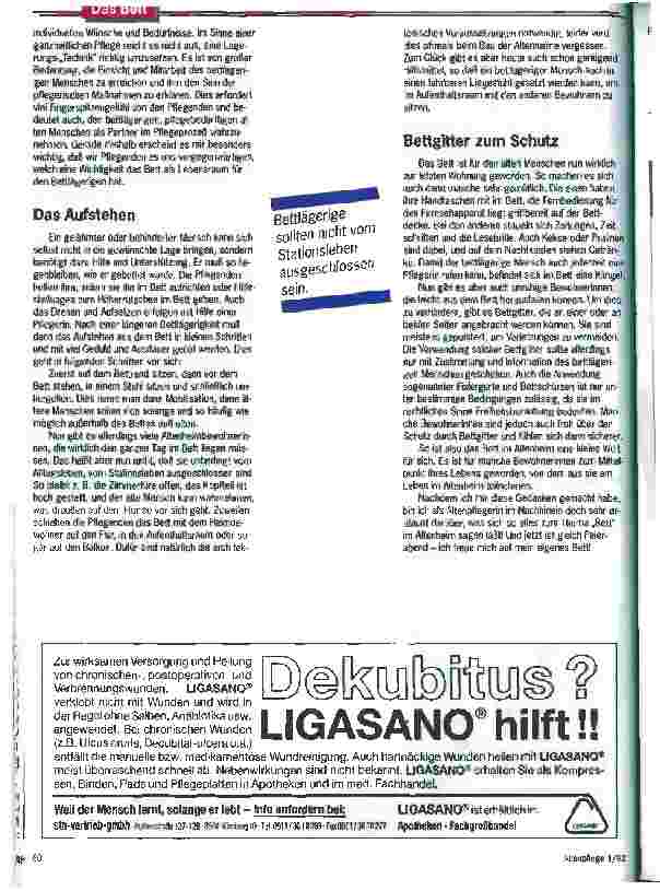 Vorschauseite 3: Die letzte Wohnung Wenn das Bett zum Mittelpunkt des Lebens wird