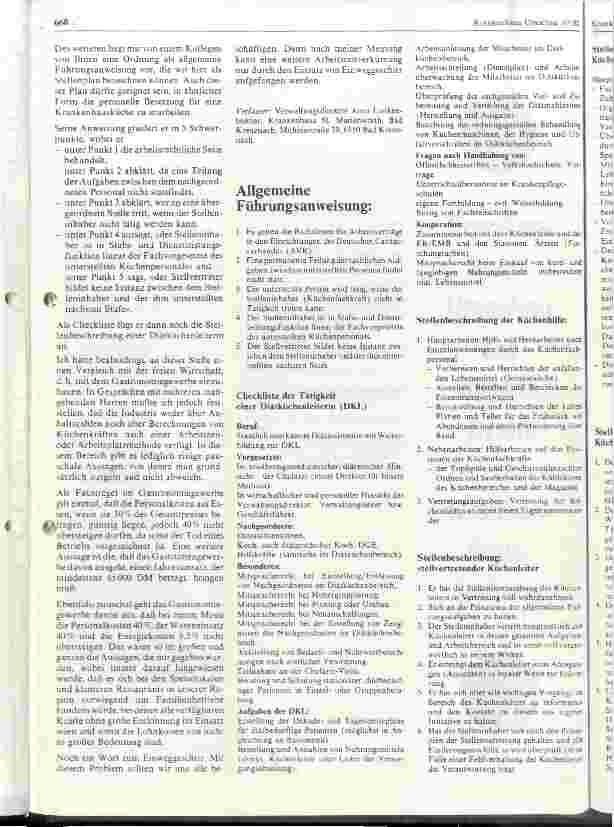 Vorschauseite 3: Die Krankenhausküche aus betriebswirtschaftlicher Sicht