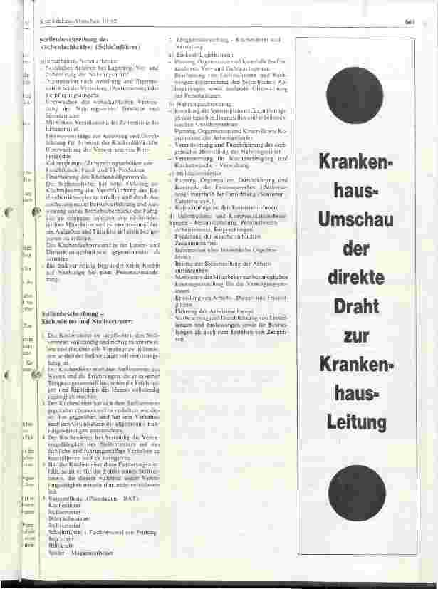 Vorschauseite 4: Die Krankenhausküche aus betriebswirtschaftlicher Sicht