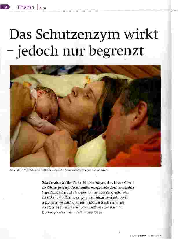 Vorschauseite 1: Das Schutzenzym wirkt - jedoch nur begrenzt