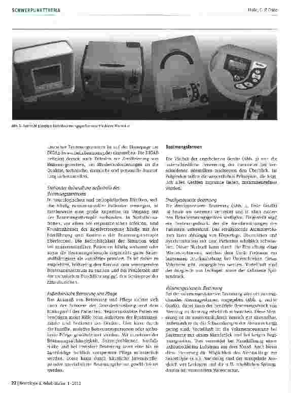 Vorschauseite 4: Atemmuskelfunktion und Beatmungstherapie bei neuromuskulären Erkrankungen