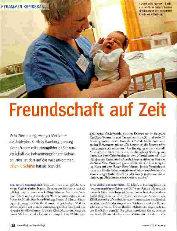 Vorschauseite 1: Freundschaft auf Zeit