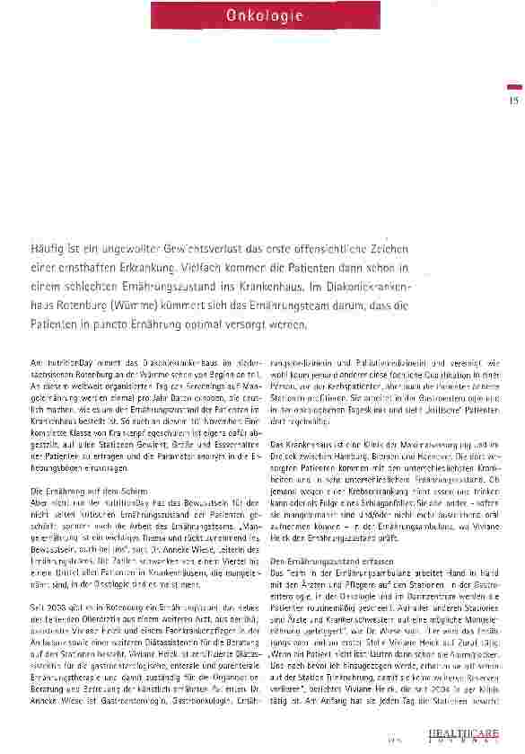 Vorschauseite 2: Kost für Krebskranke