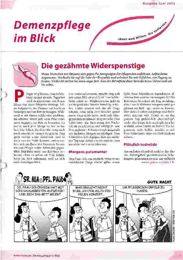 Vorschauseite 1: Die gezähmte Widerspenstige