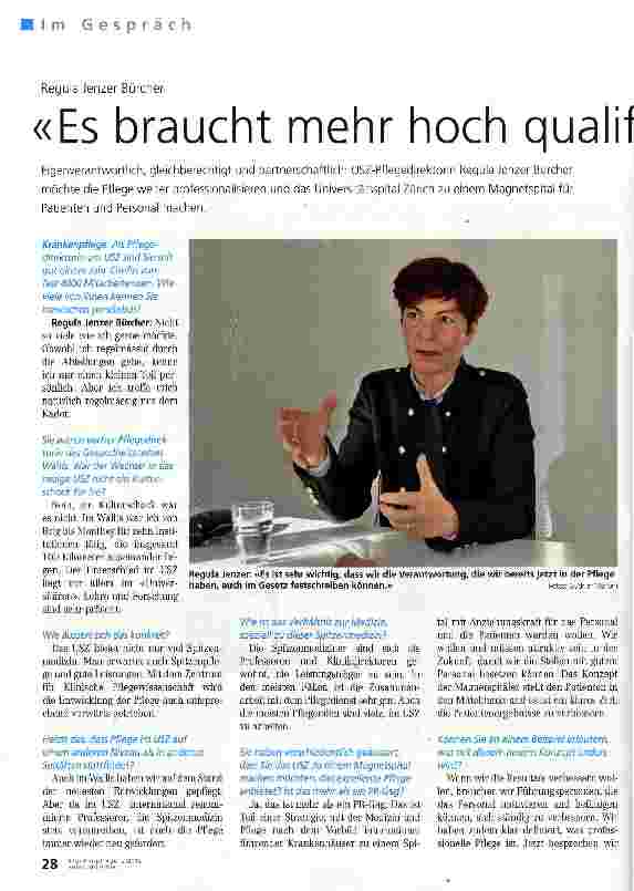 Vorschauseite 1: Es braucht mehr hoch qualifiziertes Personal